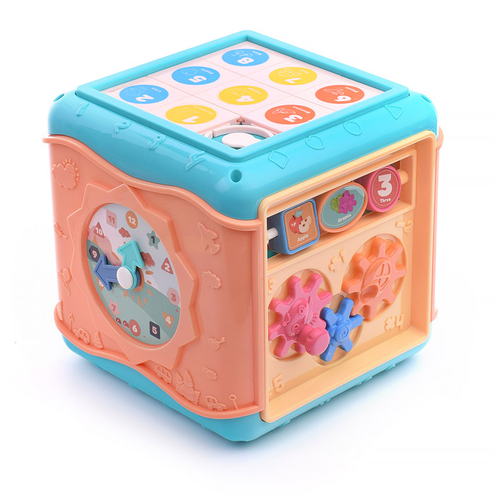 Фото к товару Развивающий куб 668-137 "Бизикуб" в коробке Развивающий куб 668-137 "Бизикуб" в коробке