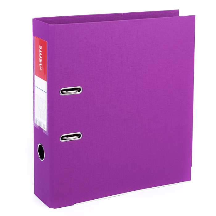 Папка с арочным механизмом, A4 75 мм PP двусторонний собранная, металлическая окантовка, 