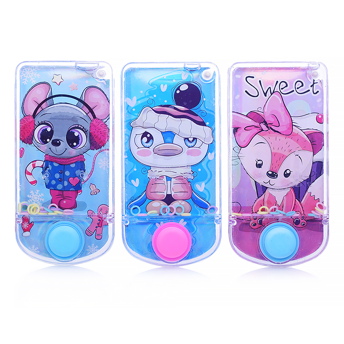 Водная игра 2658Q-6A-24 "Забавные животные" с 1 кнопкой, в коробке