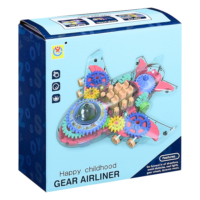 Самолет 2263 на батарейках, в коробке