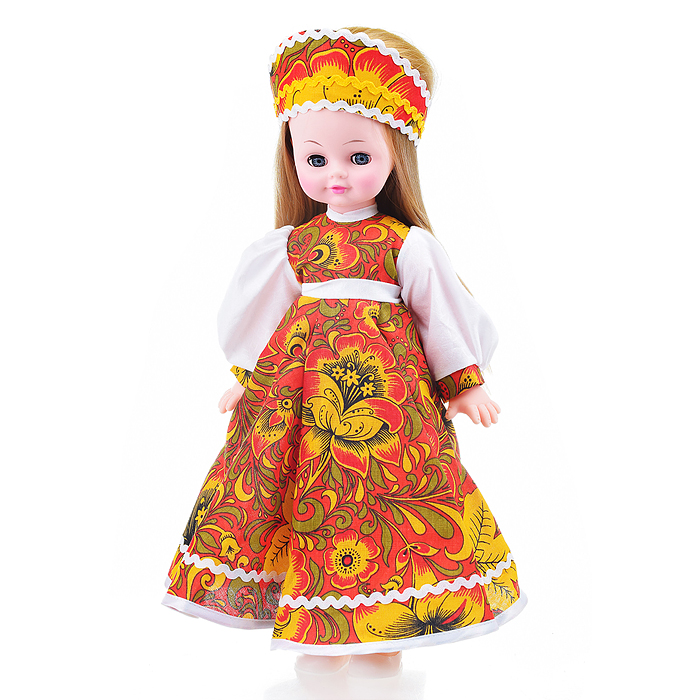 Кукла Василина хохлома, м1 45см., в коробке