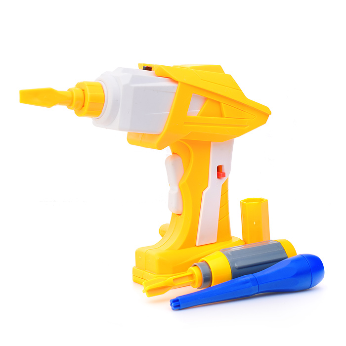 Конструктор CXL700-16B "Машина" с отверткой, в коробке