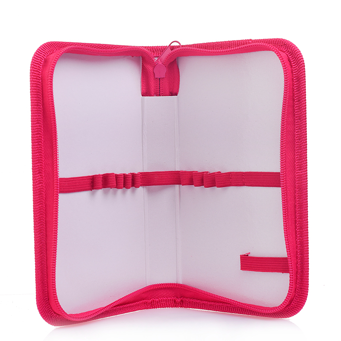 Пенал корпусный Парижанка, размер 19*11 см, на молнии, 1 отделение, полиэстер,  210 ден на кар