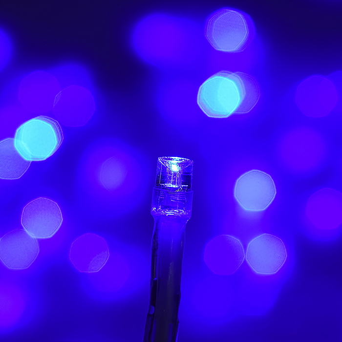 Электрогирлянда "Водопад" S1268-2 1,5*2м., синяя