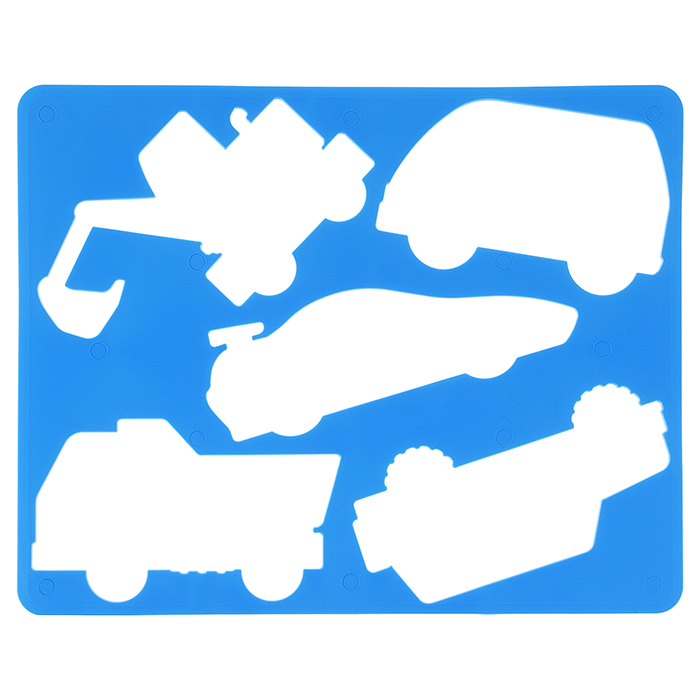 Фото к товару Трафареты "Машины" Трафареты "Машины"