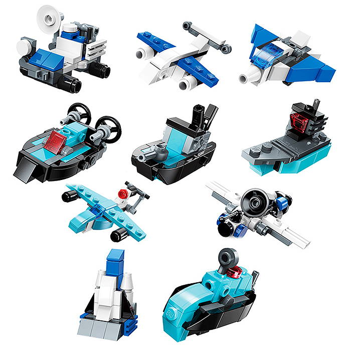 Конструктор 42104 "Комбо транспорт" в коробке