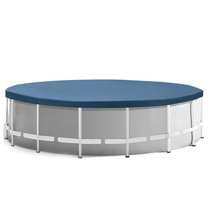 Бассейн каркасный Prism Frame, 457 х 122 см, фильтр-насос, лестница, тент, подстилка, 26726NP INTEX