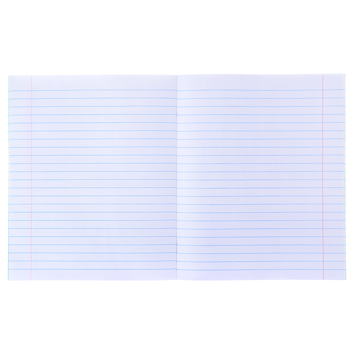 Тетрадь 18л. линия   зеленая обложка внутр блок офсет № 1 белизна 96%, плотность 60г/м2