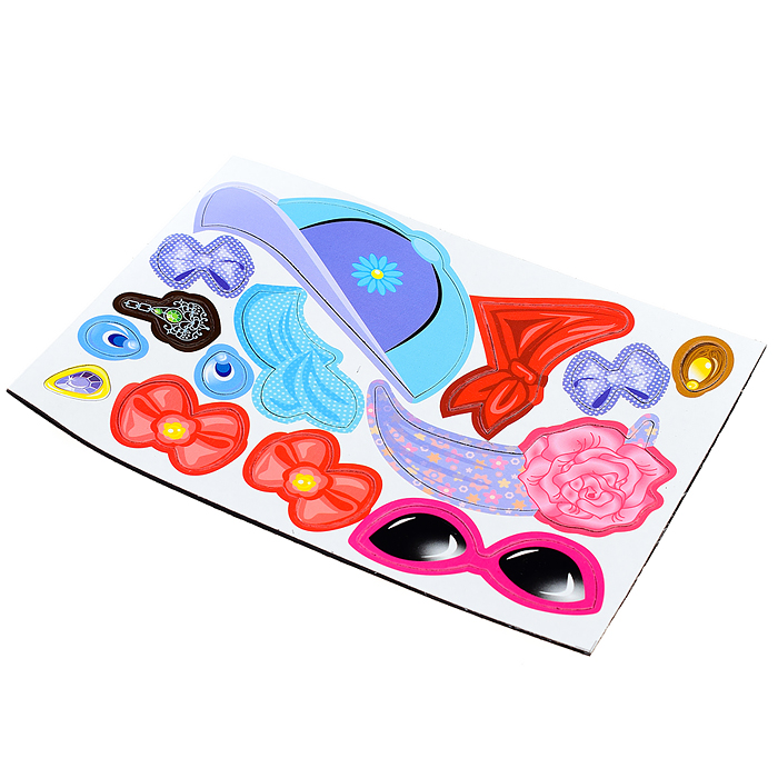 Фото к товару Игра магнитная "Модная девчонка". Серия Магнитные истории Игра магнитная "Модная девчонка". Серия Магнитные истории