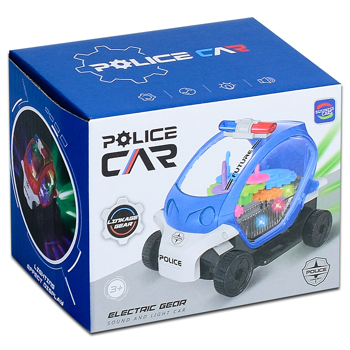 Машина 5093A на батарейках, в коробке