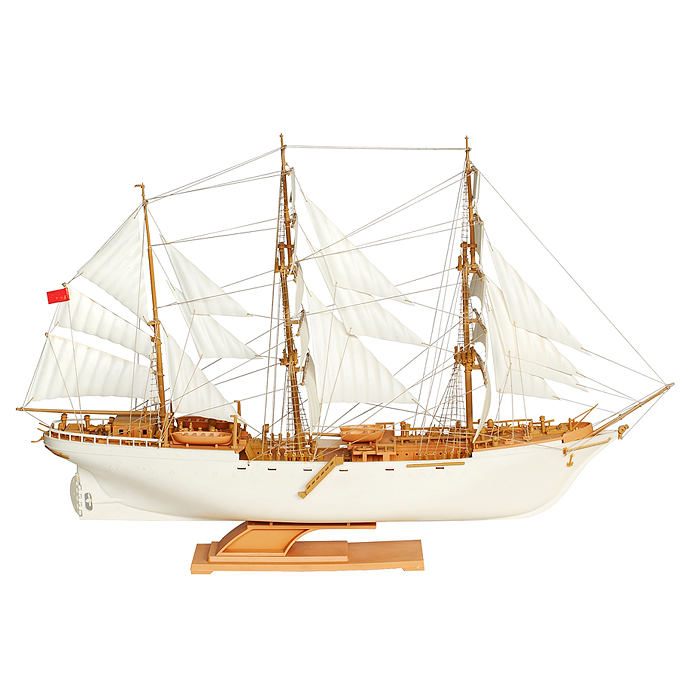 Фото к товару Сборная модель-копия. Учебно-парусное судно "Товарищ" Сборная модель-копия. Учебно-парусное судно "Товарищ"