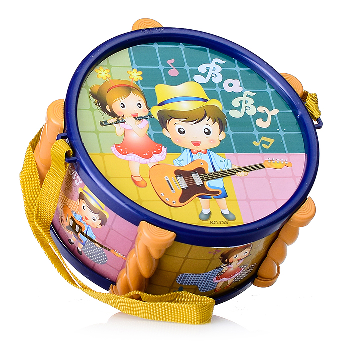 Фото к товару Музыкальный инструмент 733A-137 "Барабан" в пакете Музыкальный инструмент 733A-137 "Барабан" в пакете