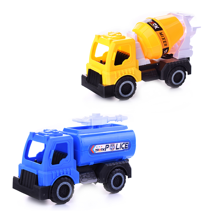 Машина G17 "Спецтехника" цвет микс, инерц., в пакете