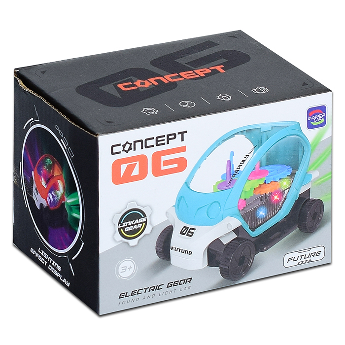 Машина 5093 на батарейках, в коробке