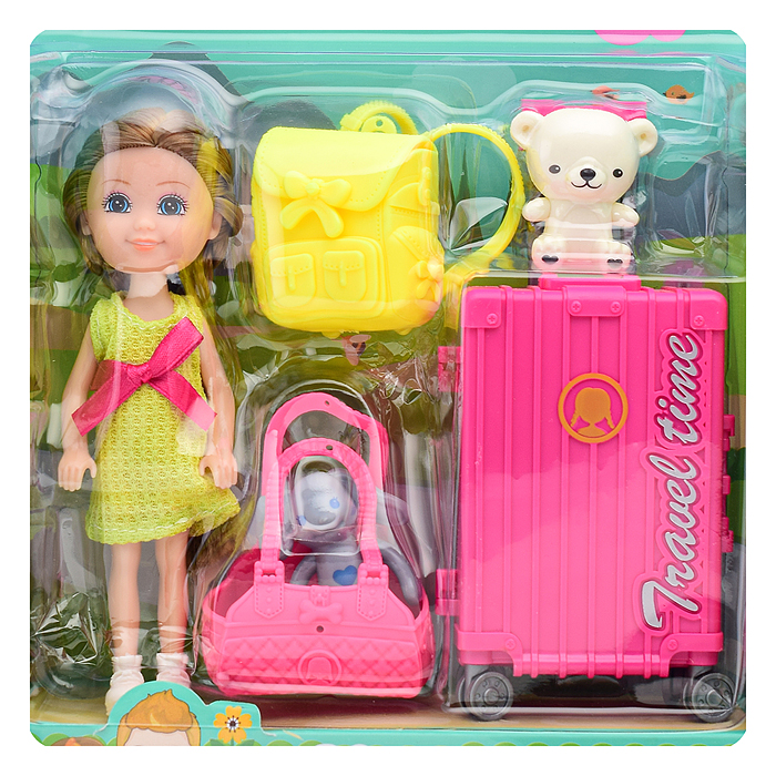 Фото к товару Кукла 53843 с аксессуарами, на листе Кукла 53843 с аксессуарами, на листе