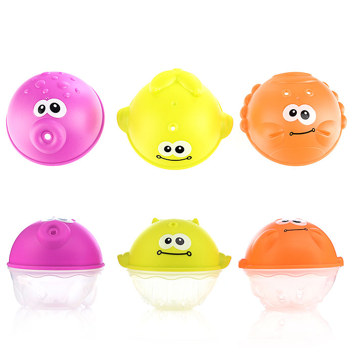 Набор для ванны YB1776D-3A "Веселое купание" в пакете