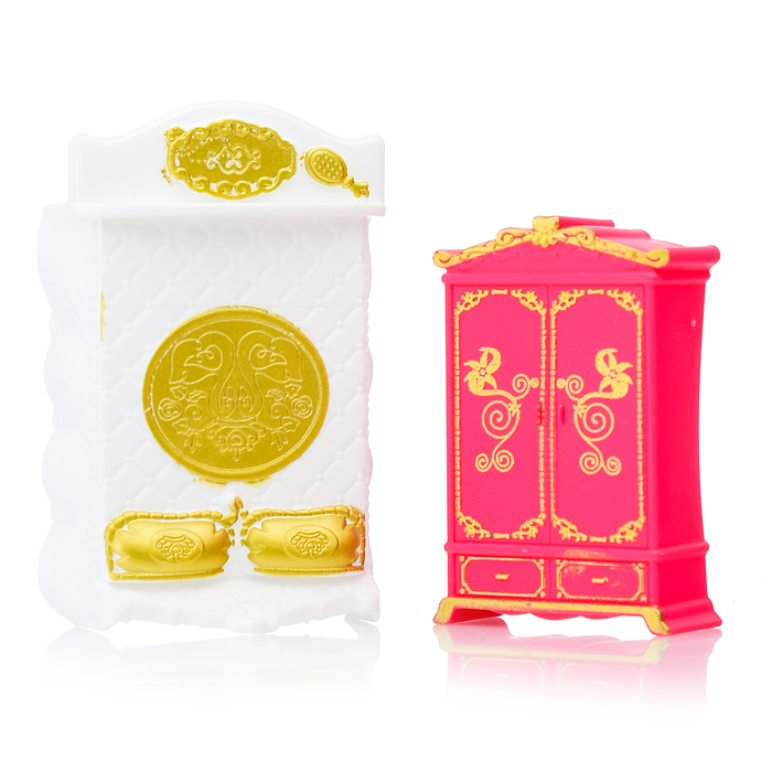 Набор KDL-18 "Замок" с мебелью и с каретой, в коробке