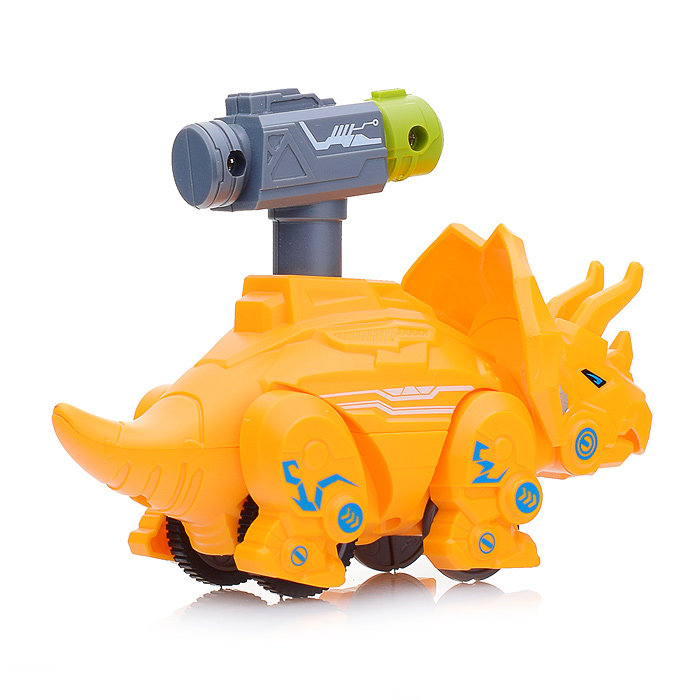 Фото к товару Заводная игрушка 668-2 "Воинственный динозавр" в пакете Заводная игрушка 668-2 "Воинственный динозавр" в пакете