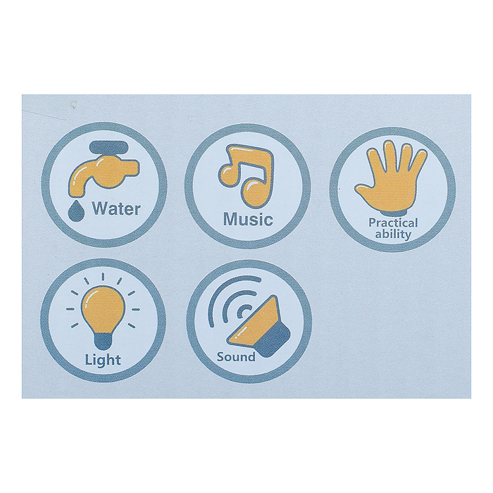 Игровой набор кухня 889-169 "Маленький шеф-повар" (свет, звук, вода) в коробке