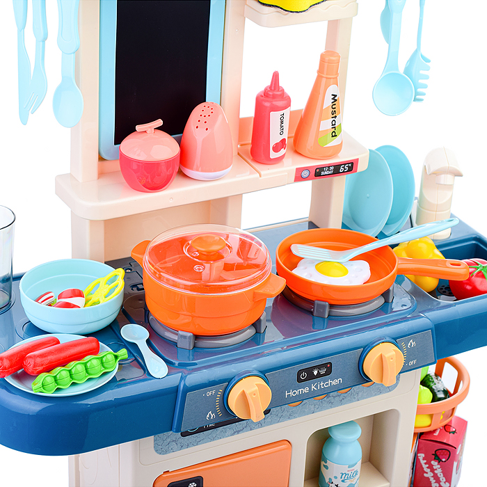 Игровой набор кухня 889-169 "Маленький шеф-повар" (свет, звук, вода) в коробке