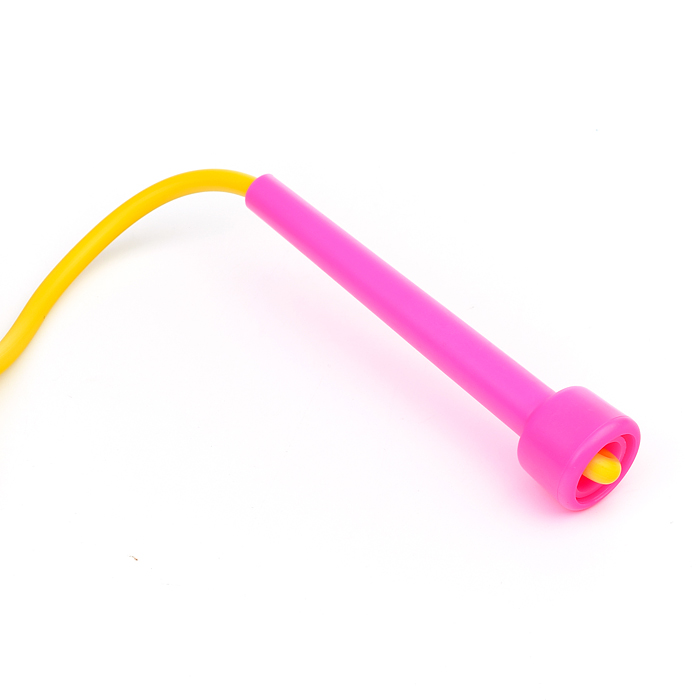 Фото к товару Скакалка спортивная L3,2м, d шнура 6мм Скакалка спортивная L3,2м, d шнура 6мм