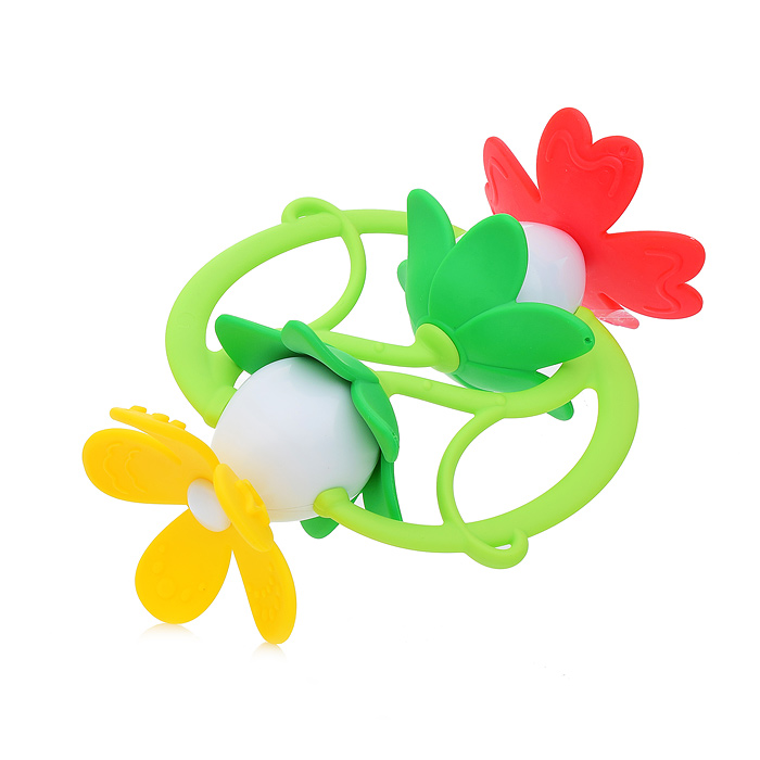 Погремушка-прорезыватель "Двойняшки"