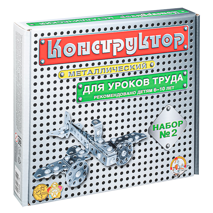 Фото к товару Конструктор №2 (для уроков труда) (290) Конструктор №2 (для уроков труда) (290)