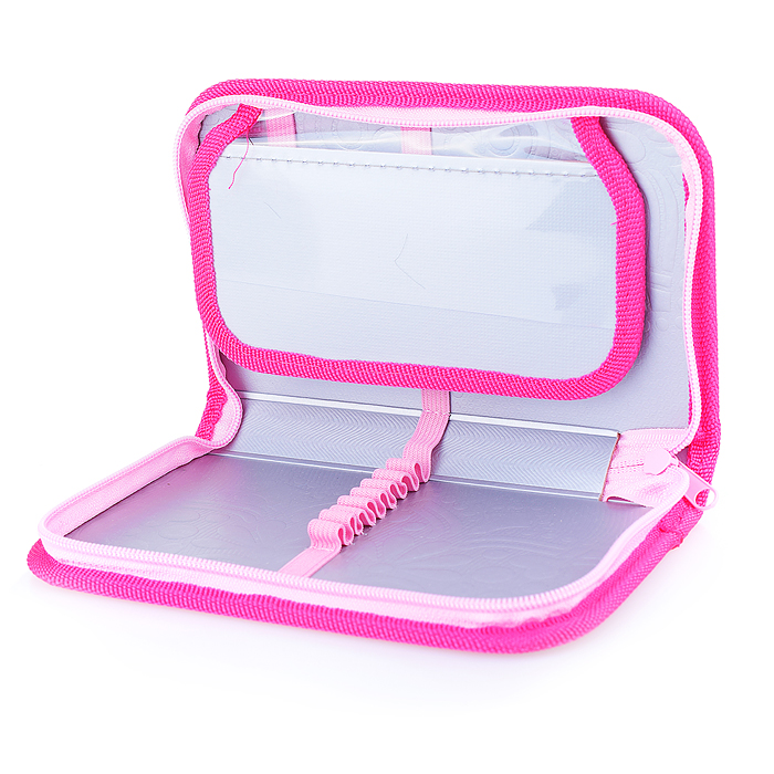 Пенал односекционный большой с откидной планкой "Голубоглазая принцесса 2021"