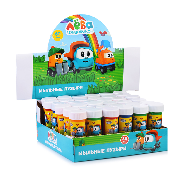 Мыльные пузыри "Грузовичок Лева" 60мл. 