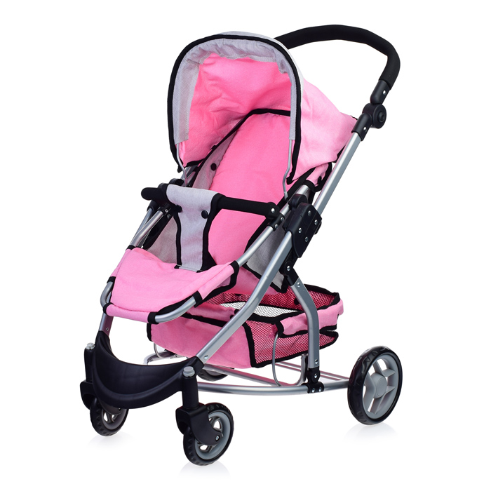 Коляска для кукол 9666 в пакете