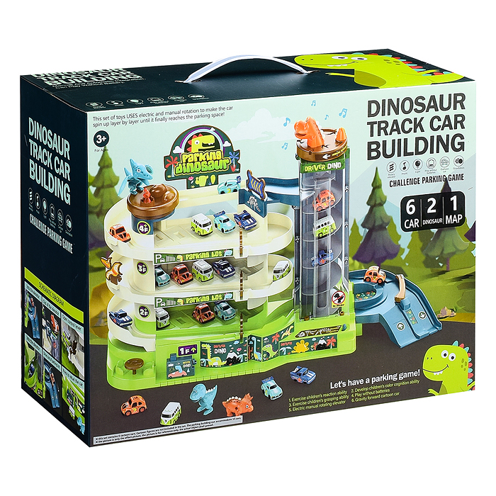 Парковка T103-66A "Дино-комплекс" в коробке