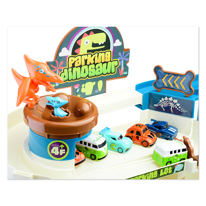 Парковка T103-66A "Дино-комплекс" в коробке