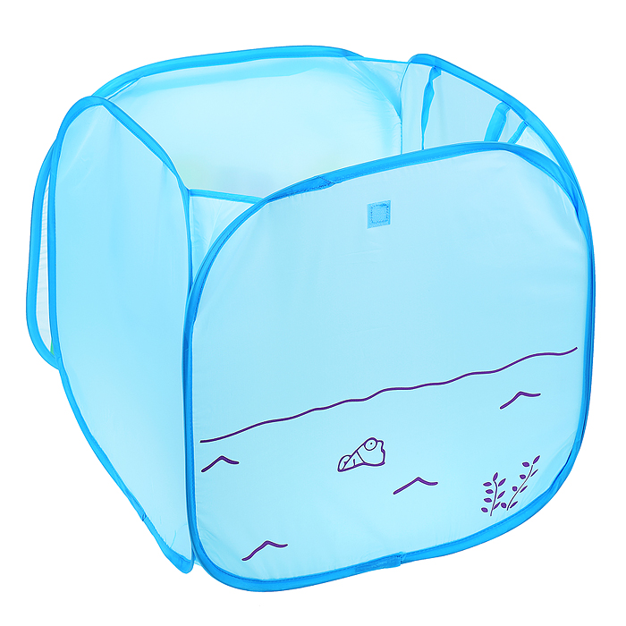 Контейнер для игрушек 00-0083 "Рыбка" 45*45*45см.