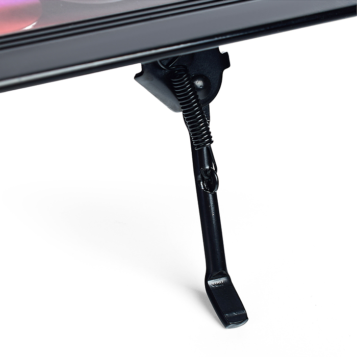 Самокат U038170Y 2-х кол., черный, PU/ 200 мм, ABEC 7, в коробке