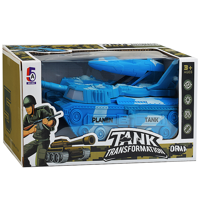 Танк 2021-431 на батарейках, в коробке