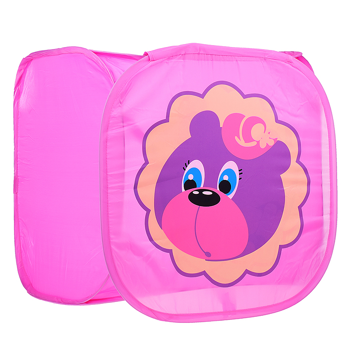 Фото к товару Корзина для игрушек 00-0092 "Миша" 45*45*45см. Корзина для игрушек 00-0092 "Миша" 45*45*45см.