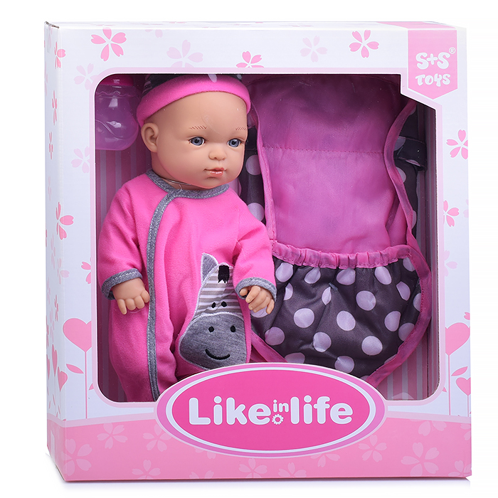 Фото к товару Пупс 200252419 с аксессуарами, в коробке Пупс 200252419 с аксессуарами, в коробке