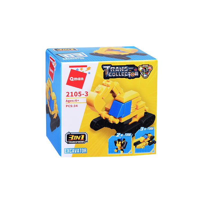 Конструктор 2105 "Строительный транспорт" в ассортименте