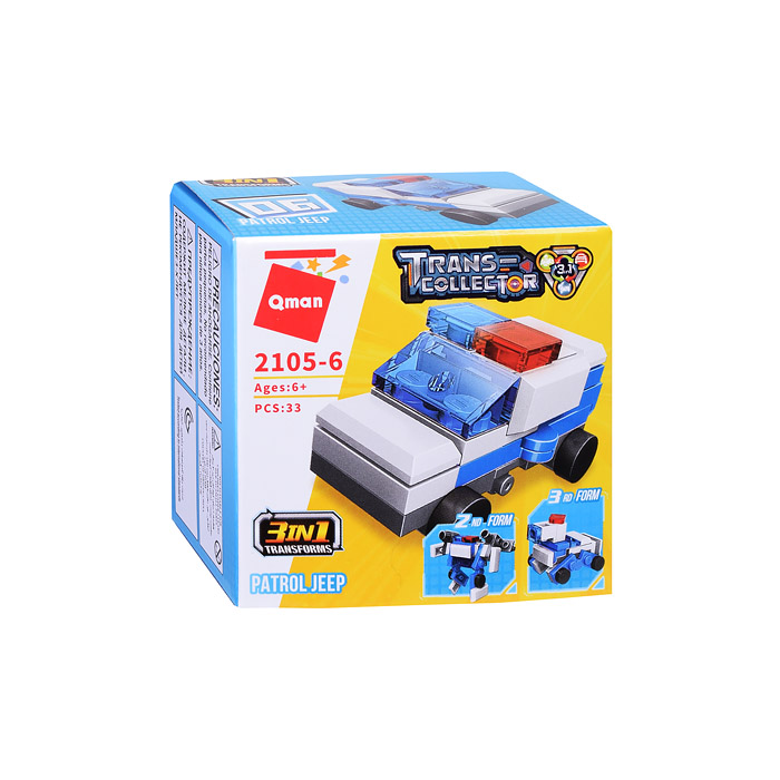 Конструктор 2105 "Строительный транспорт" в ассортименте