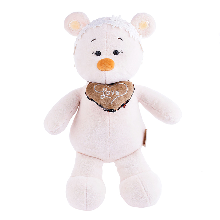 Медведь Masha с сердцем, 30см 
