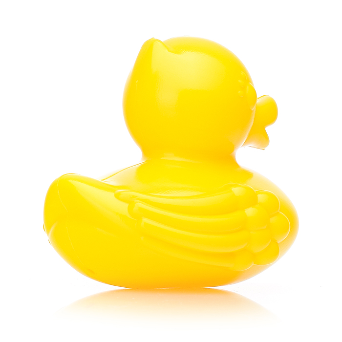 Фото к товару Набор для купания (тазик, уточка) в сетке Набор для купания (тазик, уточка) в сетке