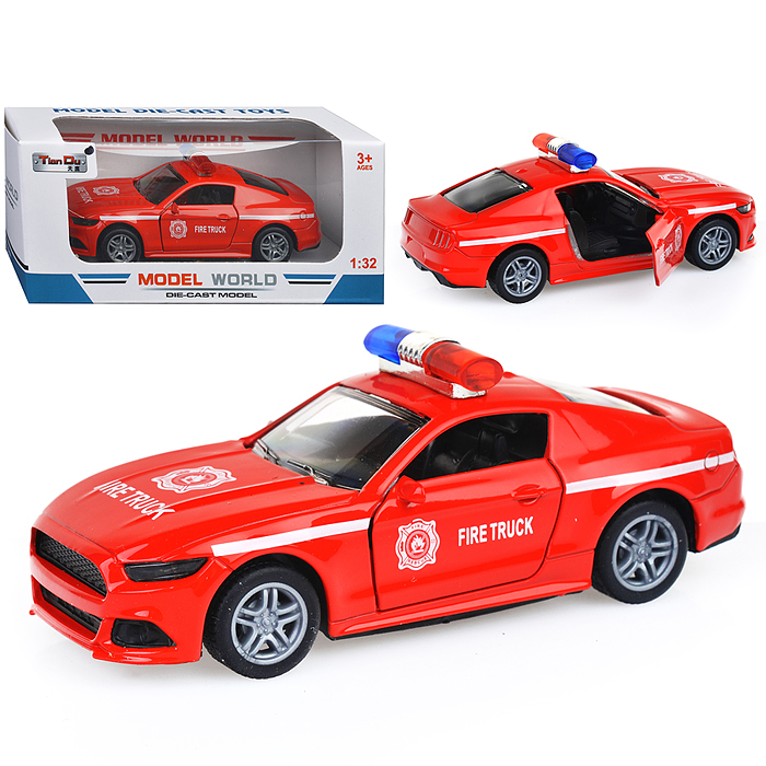 Машина F1116-3M "Полиция" купе, метал., в коробке