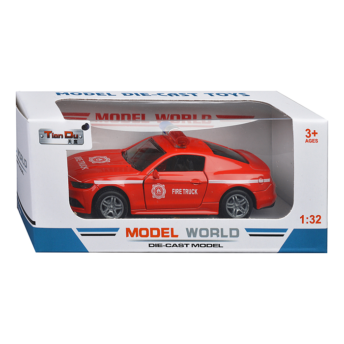 Машина F1116-3M "Полиция" купе, метал., в коробке