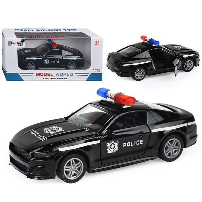 Машина F1116-3M "Полиция" купе, метал., в коробке