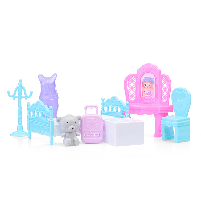 Фото к товару Кукла RZ388-27 с аксессуарами, в пакете Кукла RZ388-27 с аксессуарами, в пакете