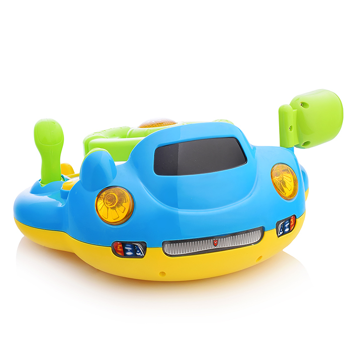 Руль 7317 "Я тоже рулю" на батарейках, в коробке