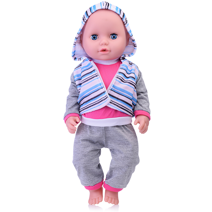 Пупс QH14-70 с аксессуарами, в сумке