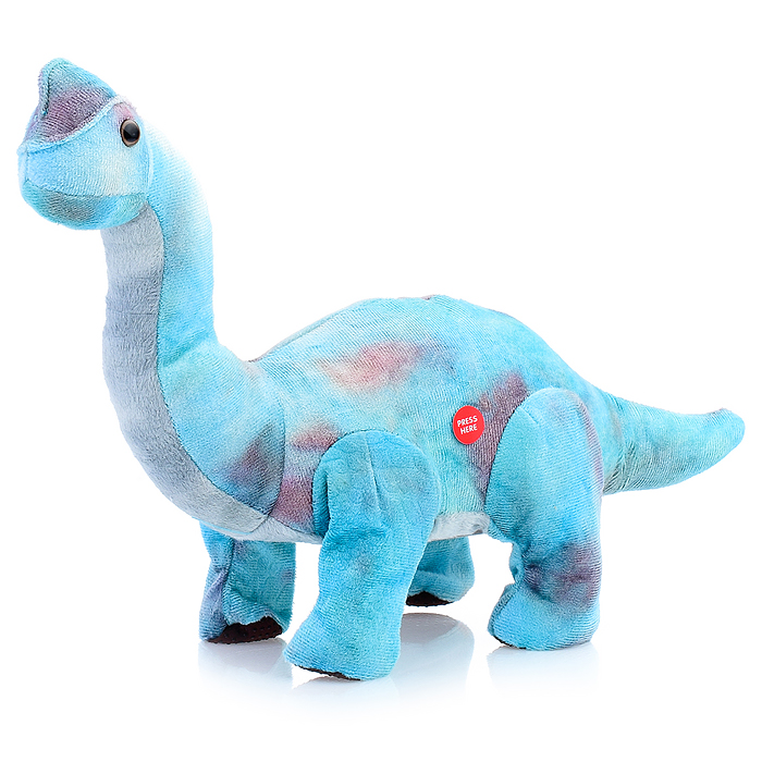 Динозавр мягкий T869 р/у, 27MHz в коробке