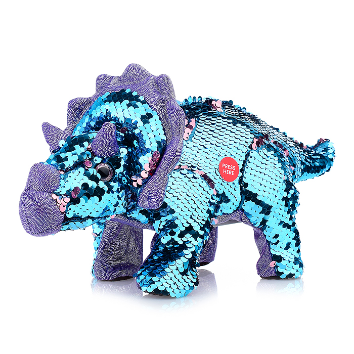 Динозавр мягкий T863 р/у, 27MHz в коробке