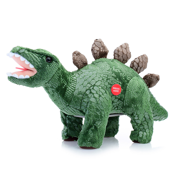 Динозавр мягкий T860 р/у, 27MHz в коробке